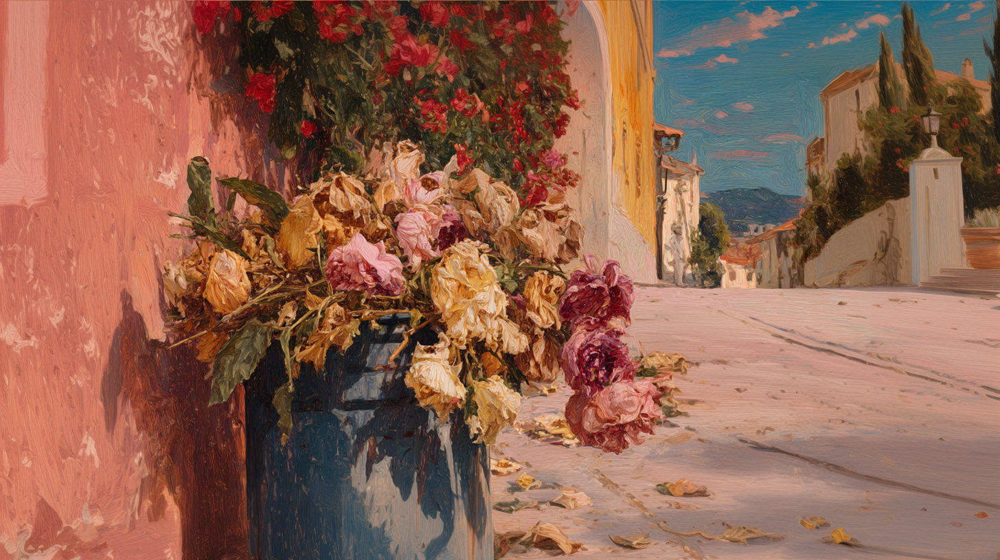 The Night the Flowers Died - A Bad Girl's Journal Edition - Visual